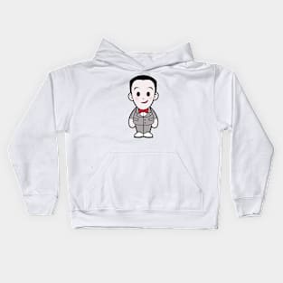 Pee Wee Herman Chibi Kids Hoodie